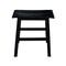 International Concepts Slat Seat Stool, 18" Seat Height, Black S46-781 - alternate 4